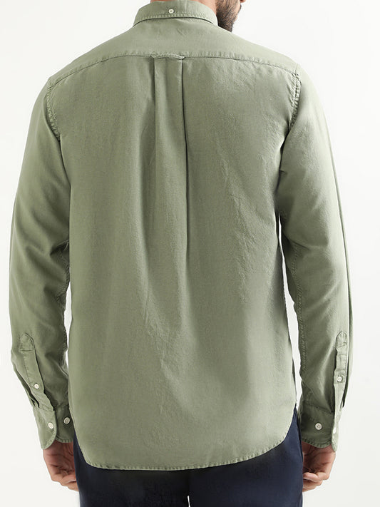 Gant Green Regular Fit Shirt