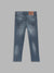 Blue Giraffe Boys Blue Solid Straight Fit Jeans