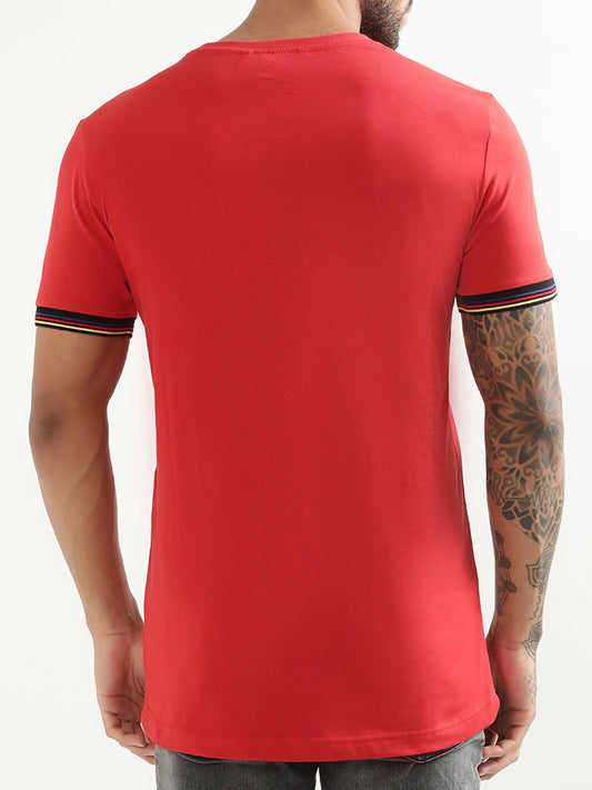 Antony Morato Red Slim Fit T-Shirt