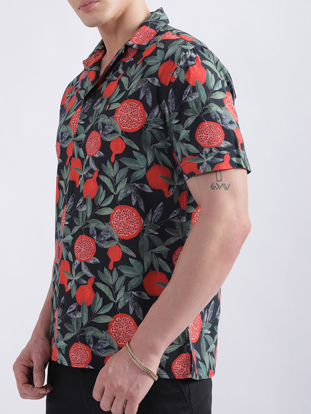 Iconic Multi Floral Print Regular Fit Shirt