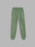 Blue Giraffe Boys Green Solid Regular Fit Sweatpant