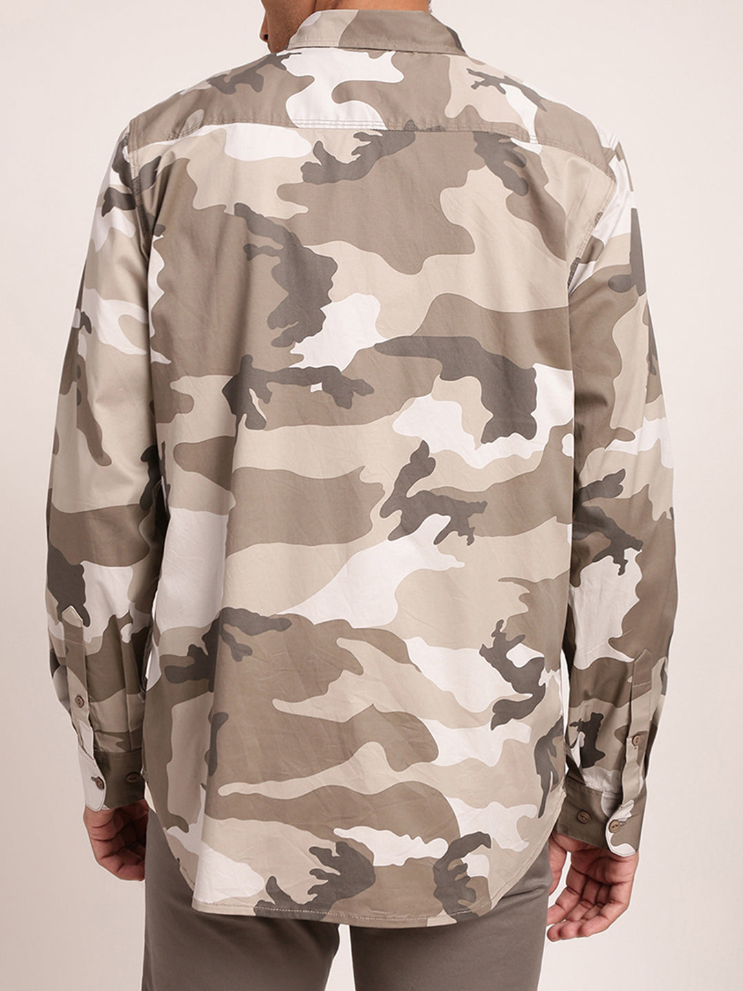 True Religion Multi Camo Regular Fit Shirt