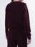 DKNY Women Maroon Printed Round Neck Sweatshirt