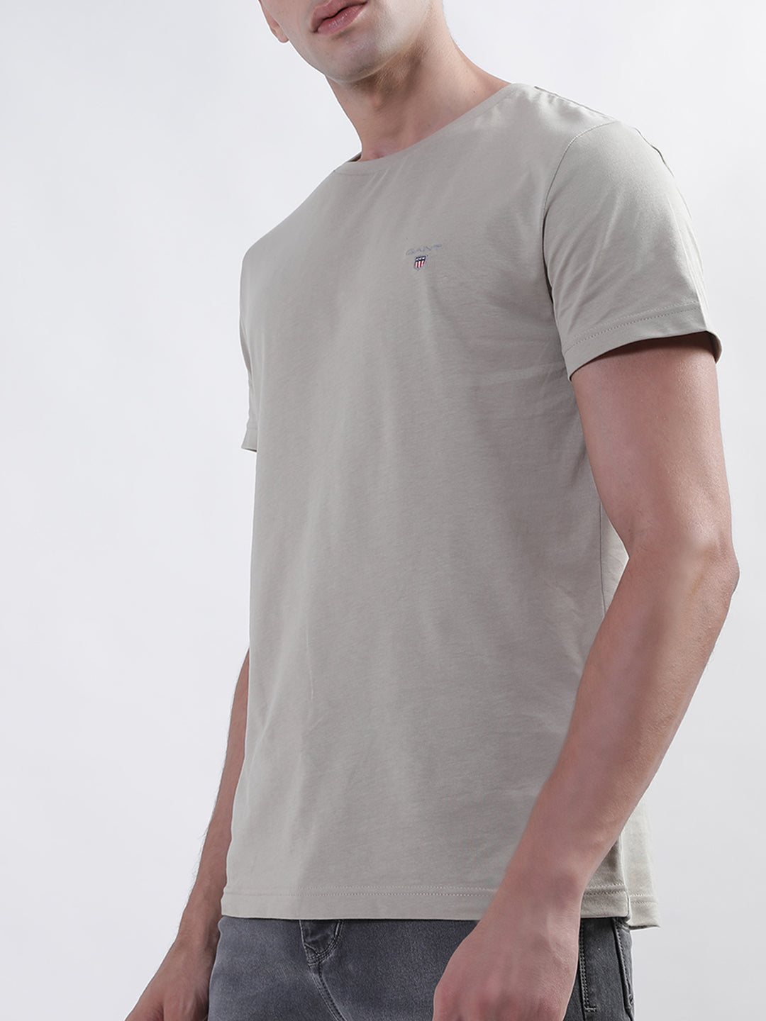 Gant Beige Original Regular Fit T-Shirt