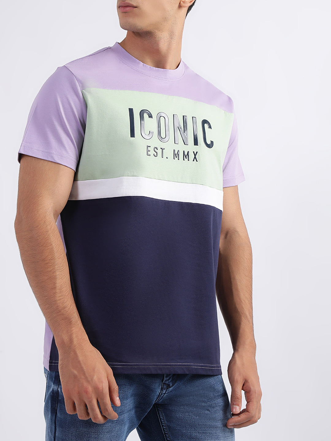 Iconic Multi Logo Regular Fit T-Shirt