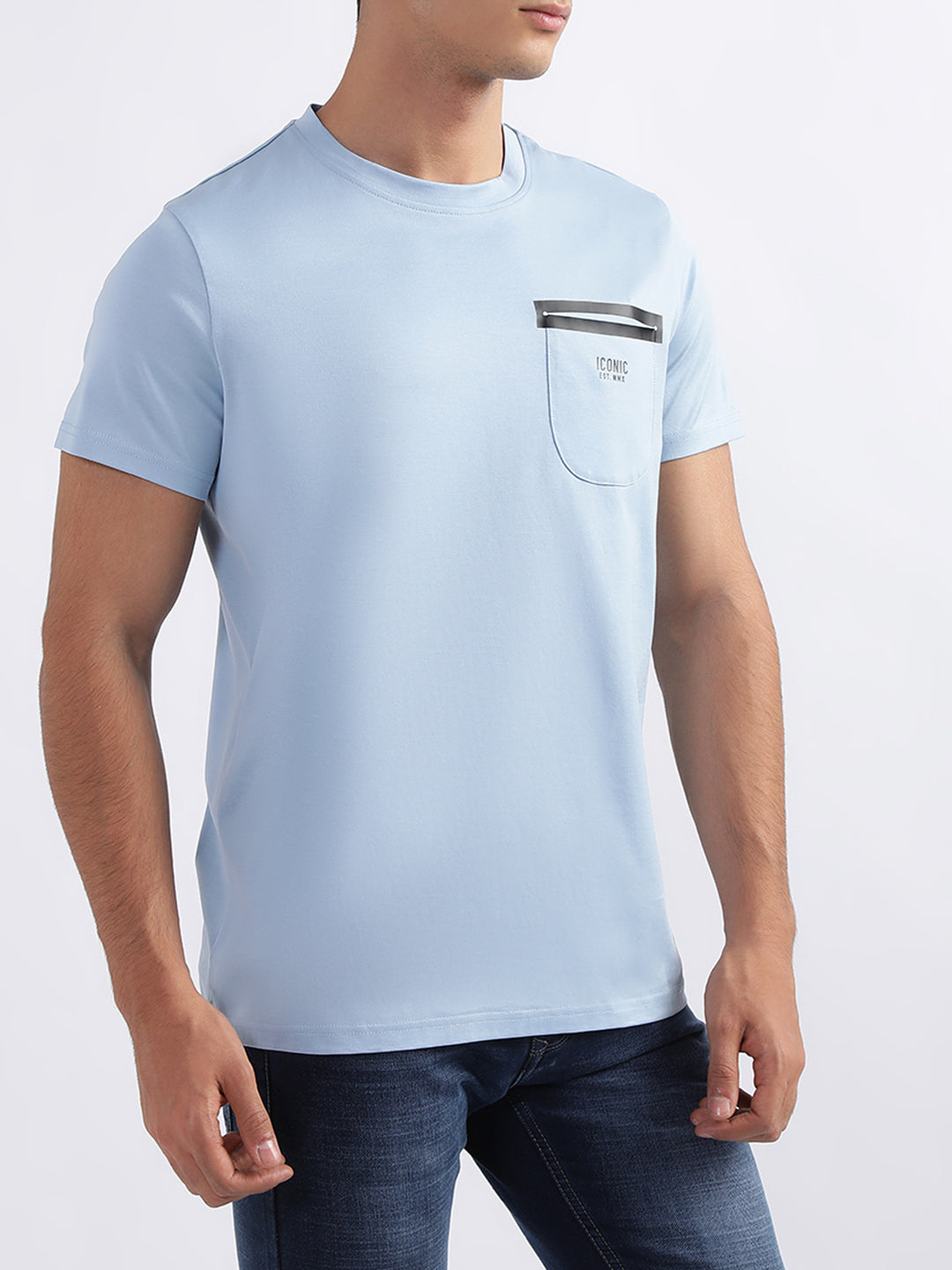 Iconic Blue Regular Fit T-Shirt