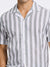 Lindbergh Men Multi Striped Collar Shirt