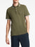 Lindbergh Men Green Solid Polo TShirt