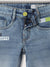 Blue Giraffe Boys Blue Solid Slim Fit Jeans