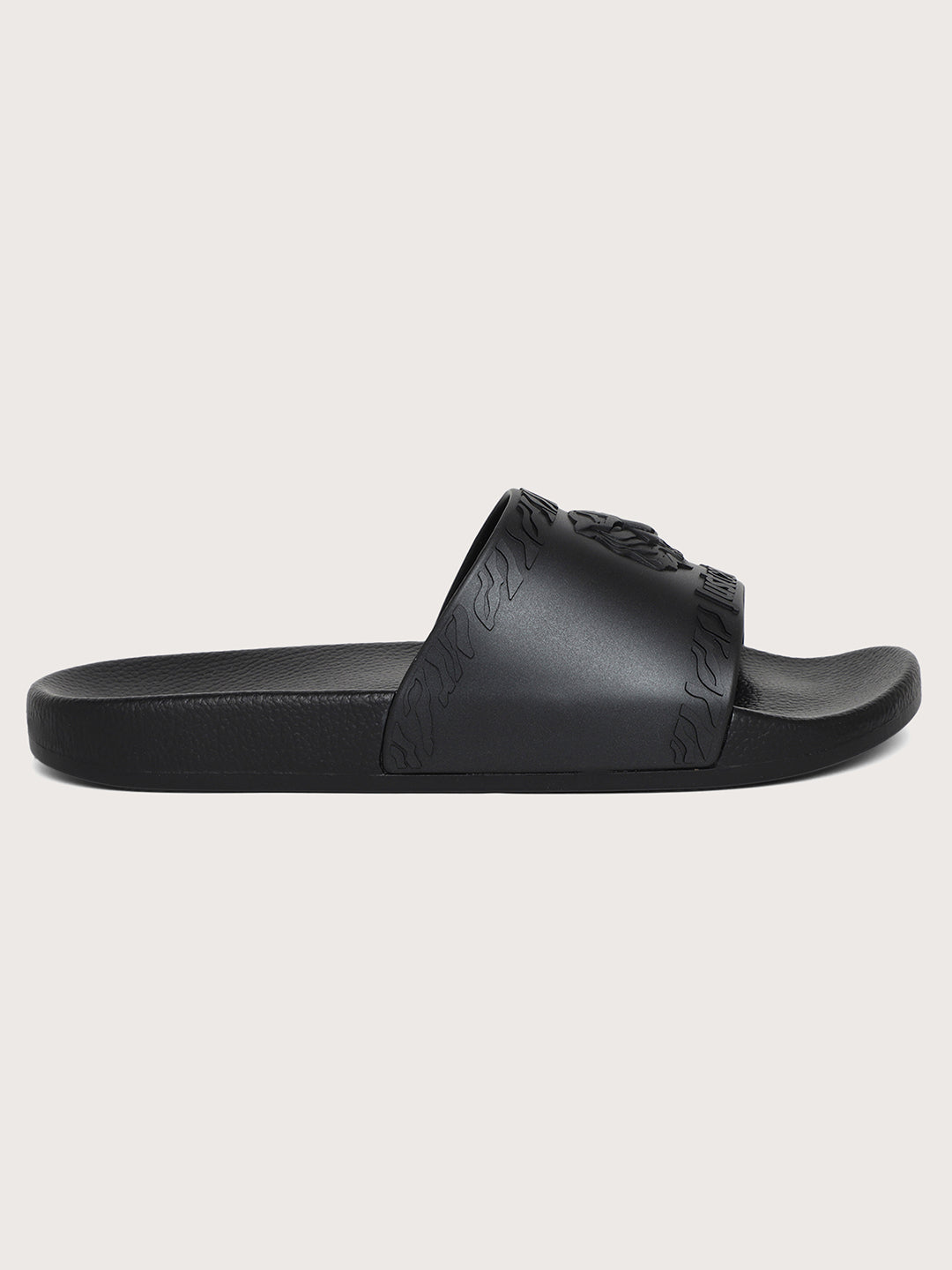 All black best sale sliders mens