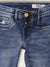 Blue Giraffe Boys Blue Solid Slim Fit Jeans