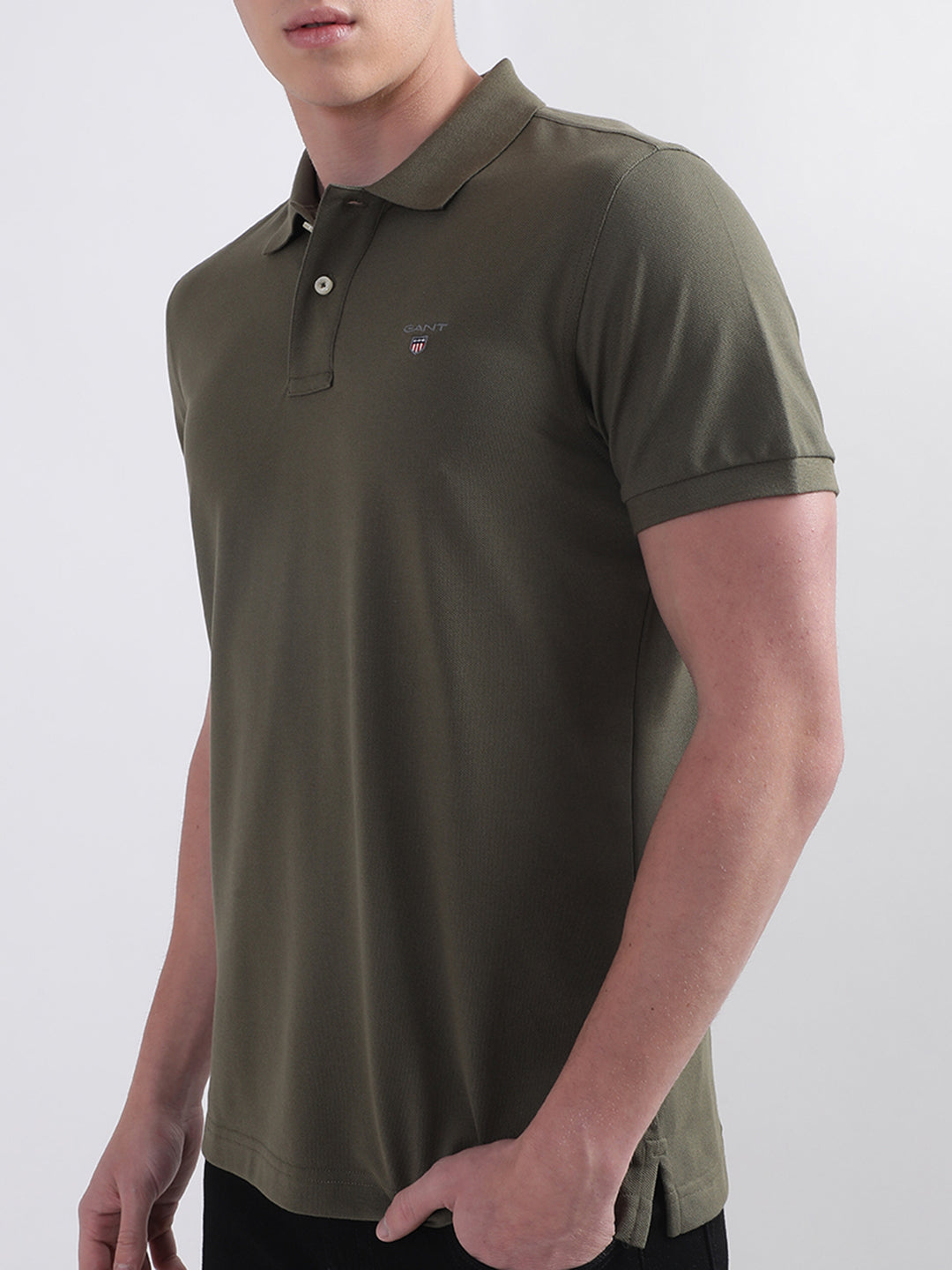 Gant Green Original Rugger Regular Fit Pique Polo T-Shirt