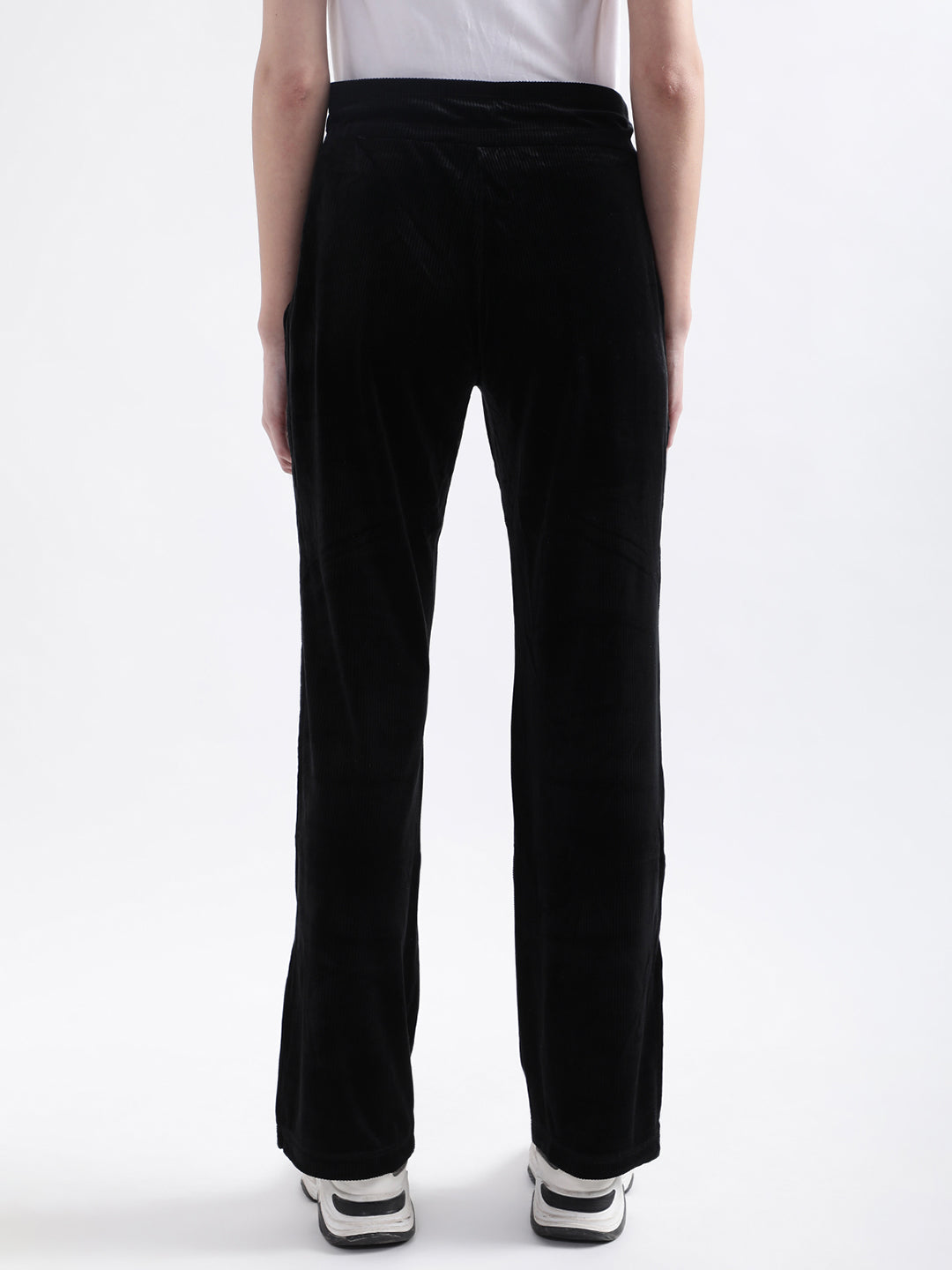 DKNY Women Black Regular Fit Sweatpant