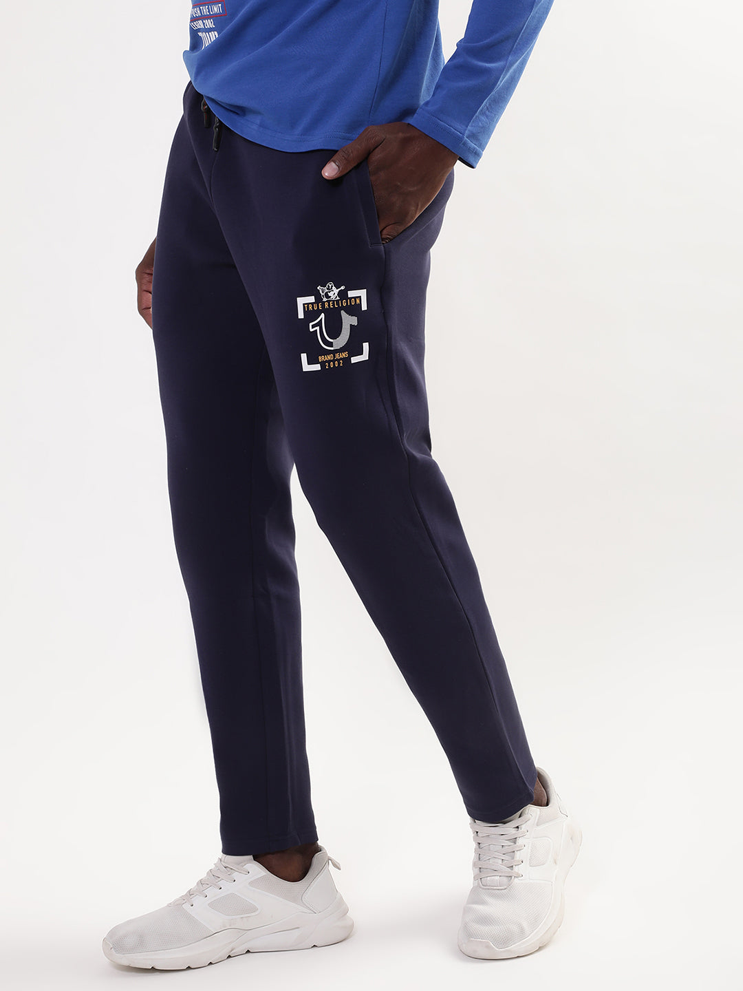 True Religion Peacoat Regular Fit Trackpants