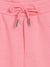 Blue Giraffe Girls Pink Printed Regular Fit Sweatpant