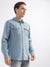 True Religion Blue Fashion Regular Fit Denim Cargo Shirt