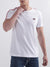 Gant White Shoulder Tape Regular Fit T-Shirt