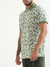 Gant Green Floral Print Regular Fit Pique Polo T-Shirt