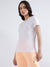 Dkny White Fashion Logo Regular Fit T-Shirt