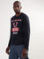 True Religion Peacoat Logo Regular Fit T-Shirt