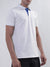 Gant White Contrast Pique SS Rugger Slim Fit Polo T-Shirt