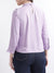Centre Stage Women Lilac Solid Band Collar Top