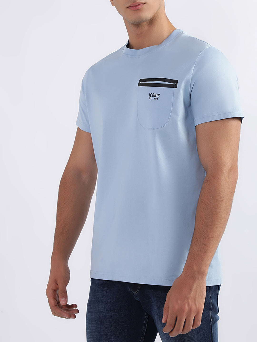 Iconic Blue Regular Fit T-Shirt