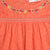 Elle Kids Girls Coral Solid Round Neck Top