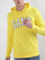 Gant Men Yellow Solid Hooded Sweatshirt