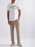 Antony Morato White Printed Regular Fit T-Shirt