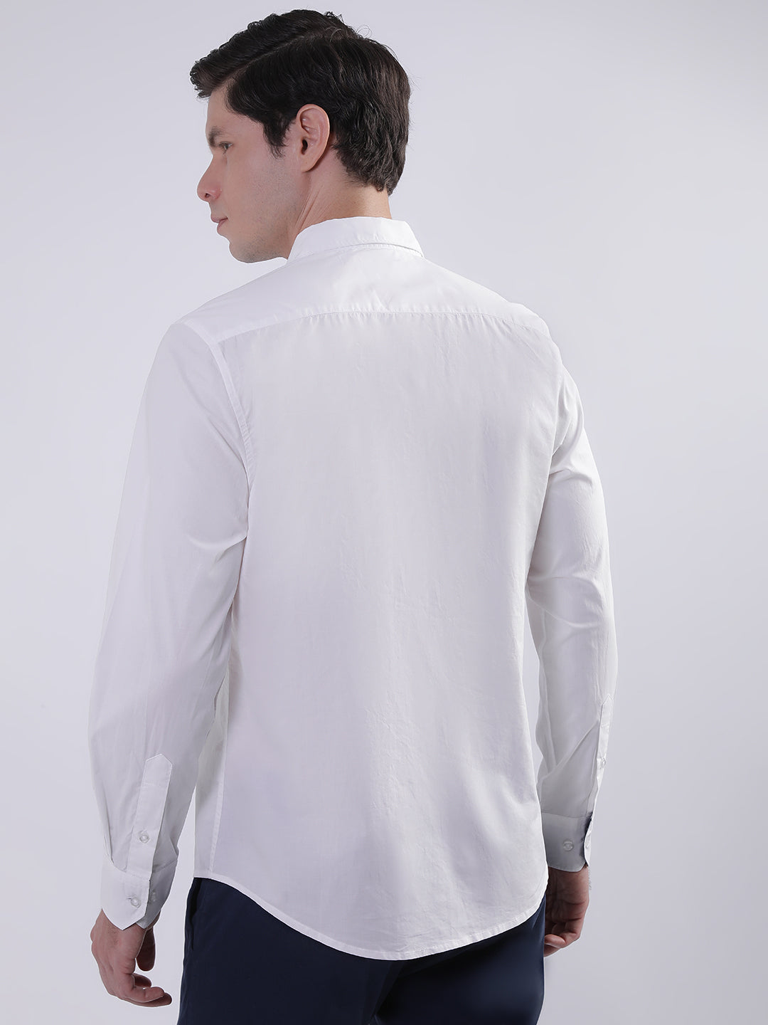 Iconic White Regular Fit Shirt