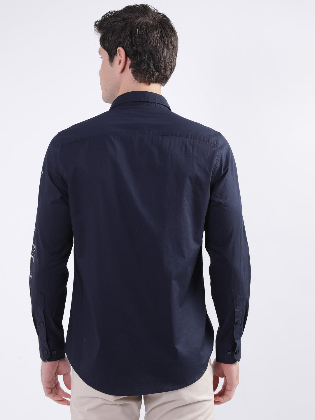 Iconic Navy Regular Fit Shirt