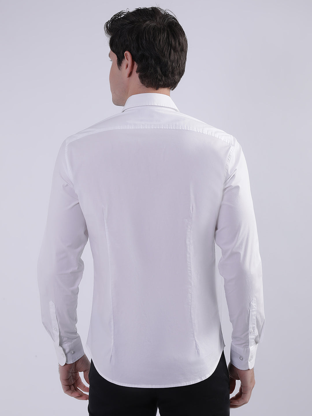 Iconic White Logo Regular Fit Shirt