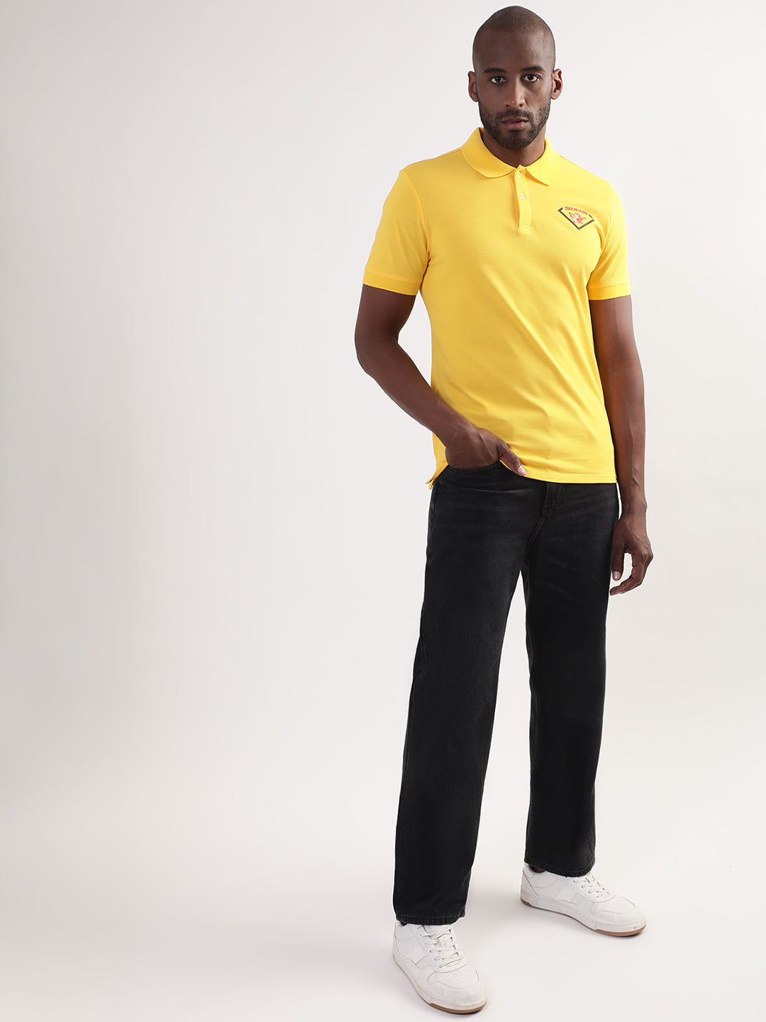 True Religion Banana Regular Fit Polo T-Shirt