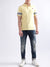 Iconic Yellow Striped Regular Fit Polo T-Shirt