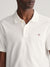 Gant White Fashion Regular Fit Polo T-Shirt