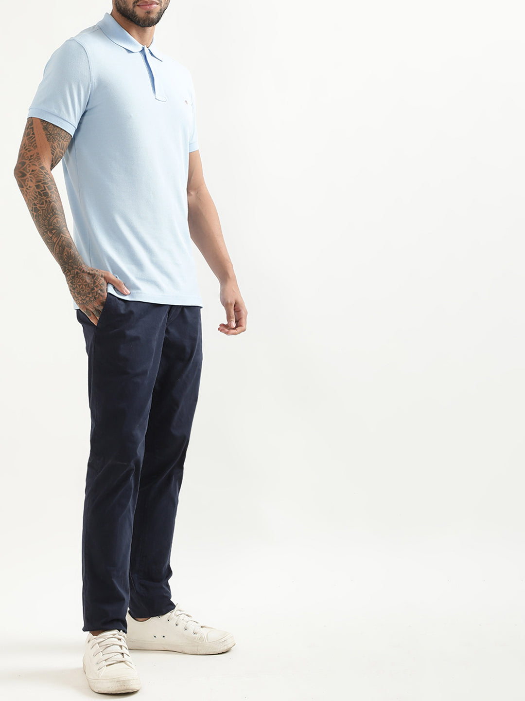 Gant Blue Slim Fit Polo T-Shirt