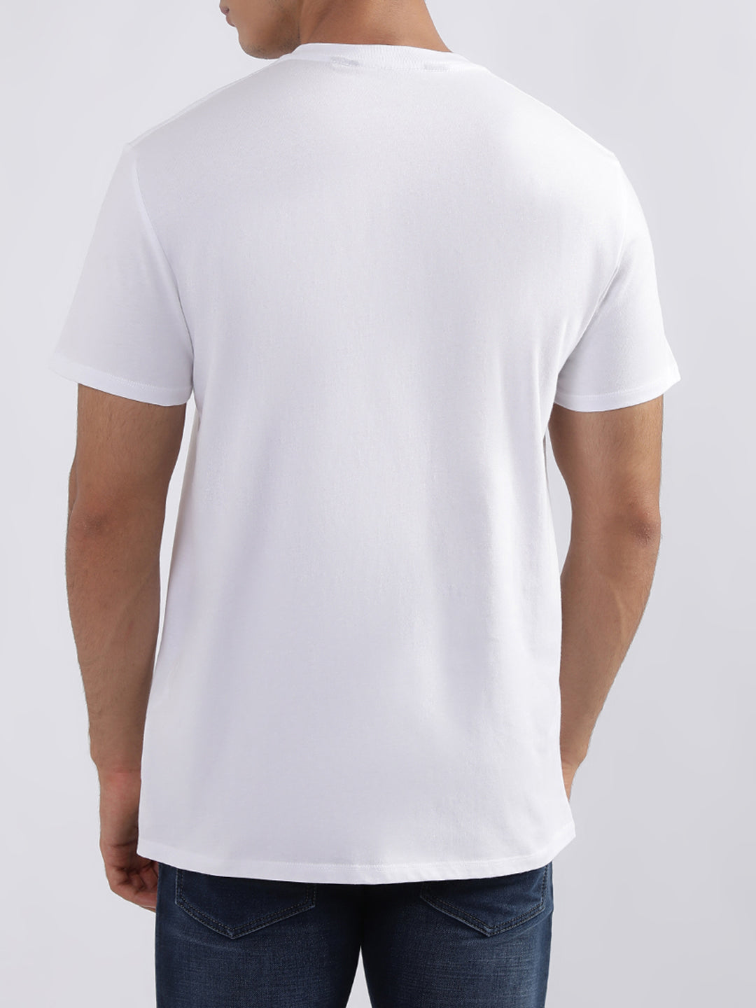 Just Cavalli White Fashion Logo Slim Fit T-Shirt