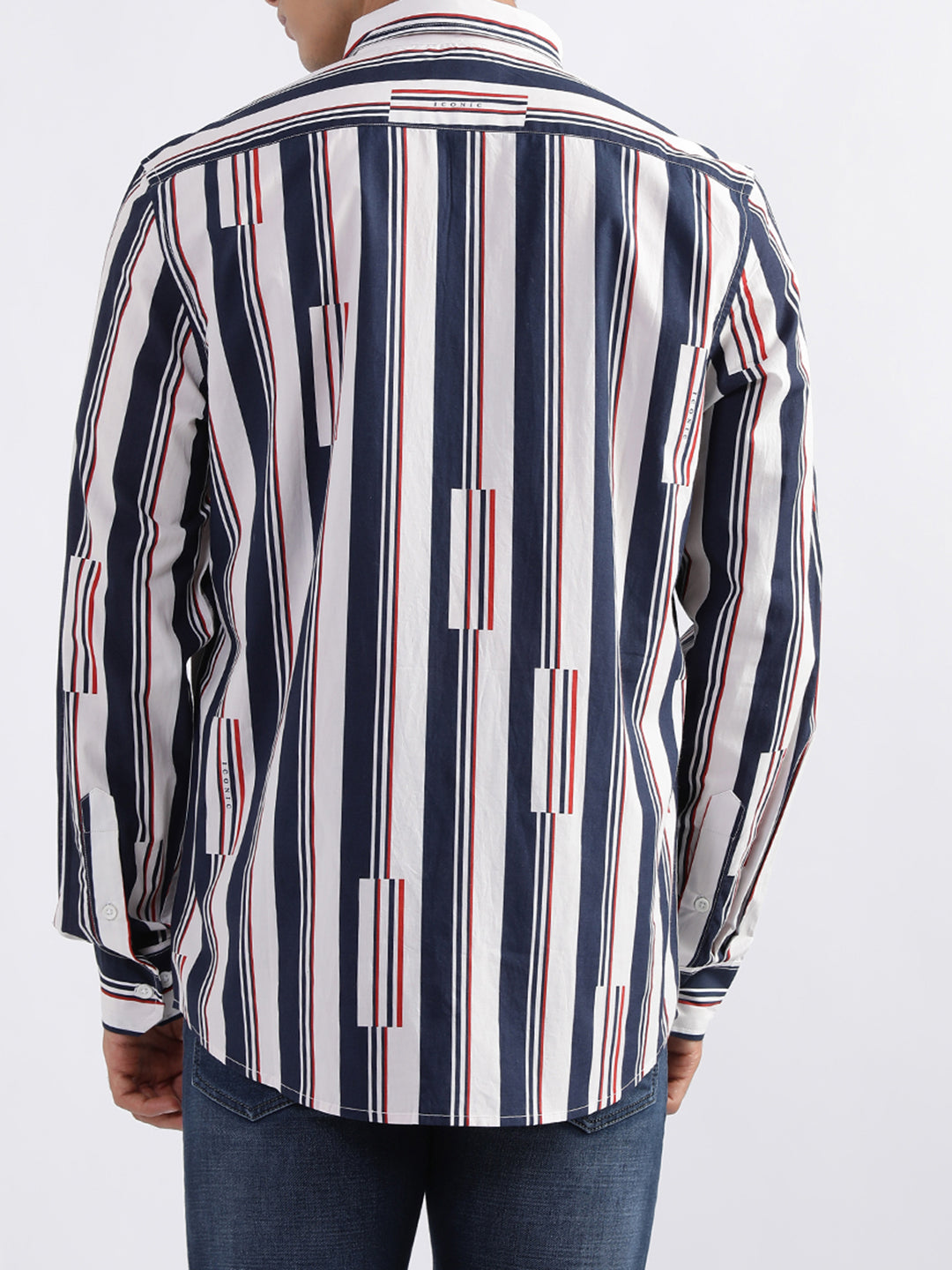 Iconic Multi Striped Regular Fit Shirt