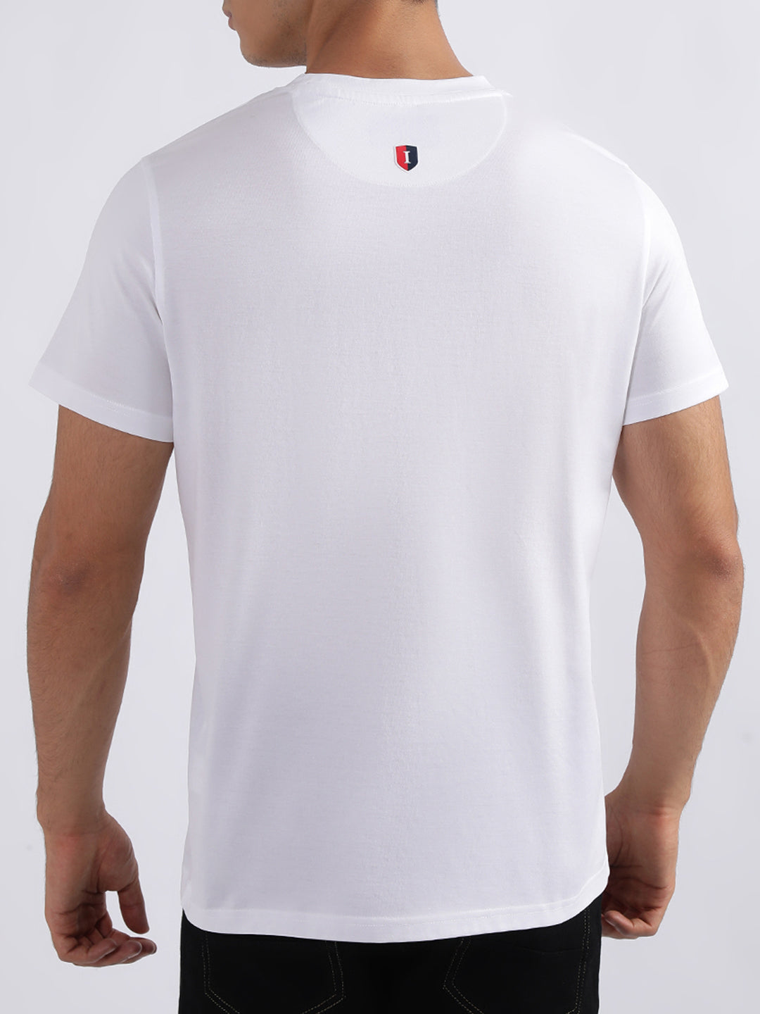 Iconic White Logo Regular Fit T-Shirt