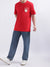 True Religion Red Logo Regular Fit T-Shirt