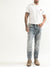 True Religion Super T Skinny Blue Mid Rise Distressed Jeans