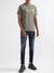 Antony Morato Sage Green Logo Slim Fit T-Shirt