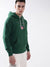 Gant Men Green Solid Hooded Sweatshirt