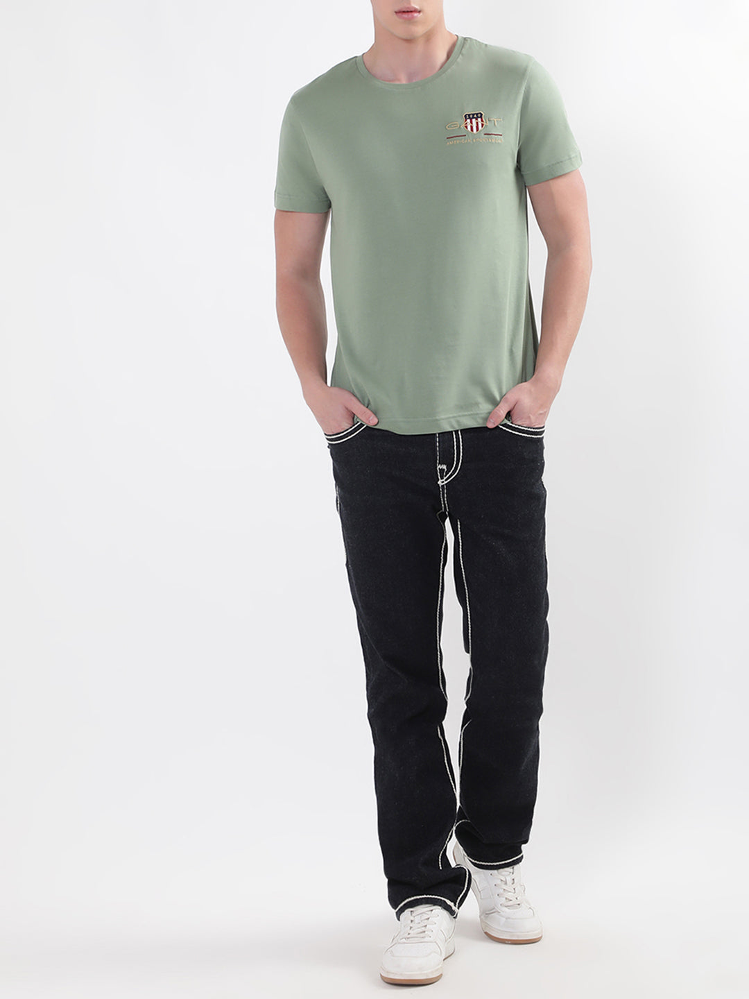 Gant Green Archive Shield Logo Regular Fit T-Shirt