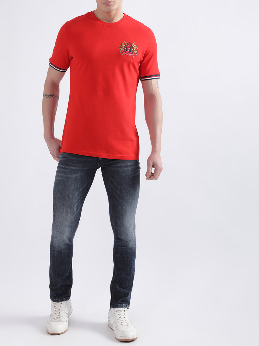 Iconic Red Regular Fit T-Shirt