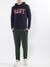 Gant Men Printed Cotton Hooded Sweatshirt