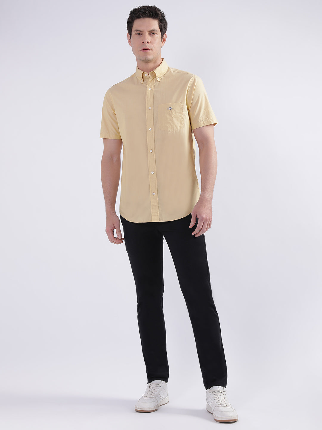 Gant Yellow Fashion Regular Fit Shirt