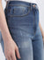 Iconic Women Blue Solid Slim Fit Jeans