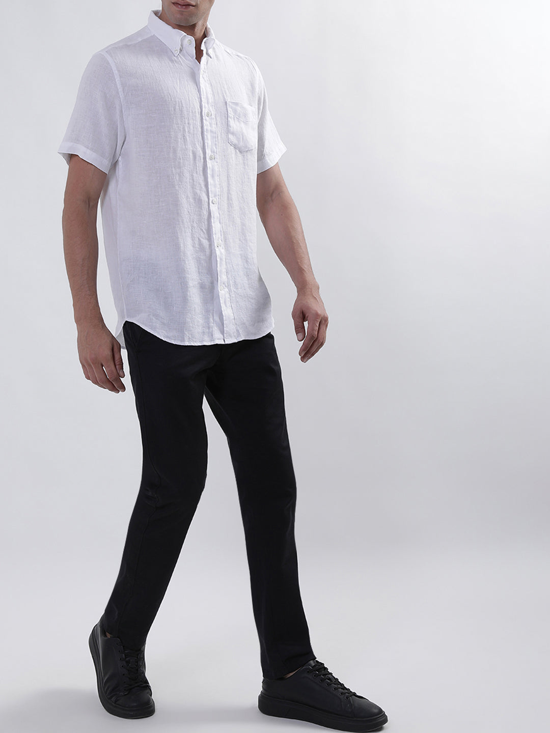 Gant White Regular Fit Shirt